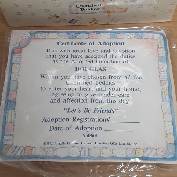 Cherished Teddy- Douglas   - Picture 5 of 5